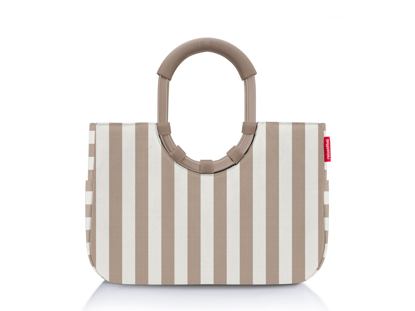 reisenthel loopshopper M summerstripes coffee Freisteller 1