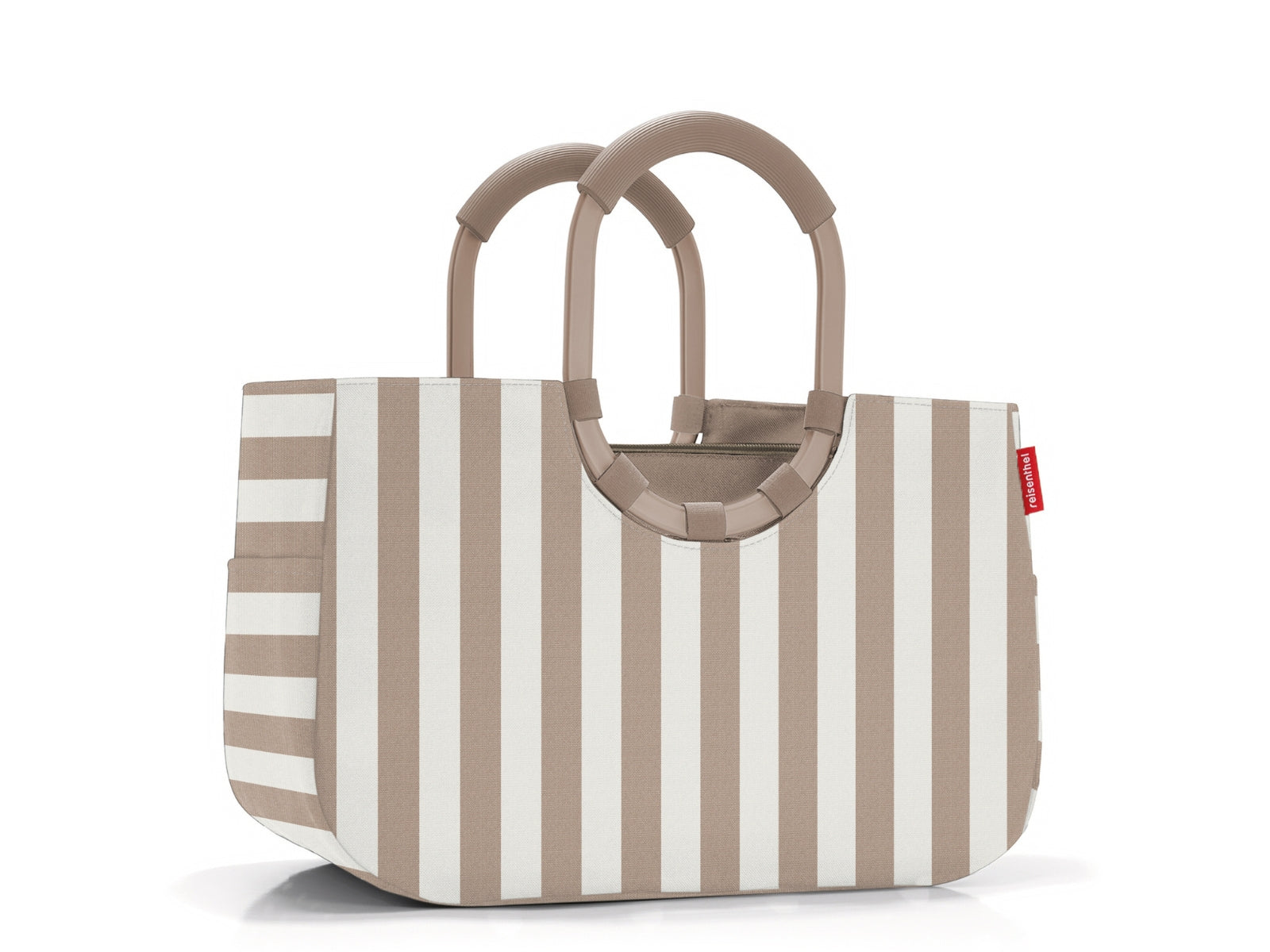 reisenthel loopshopper M summerstripes coffee Freisteller 2