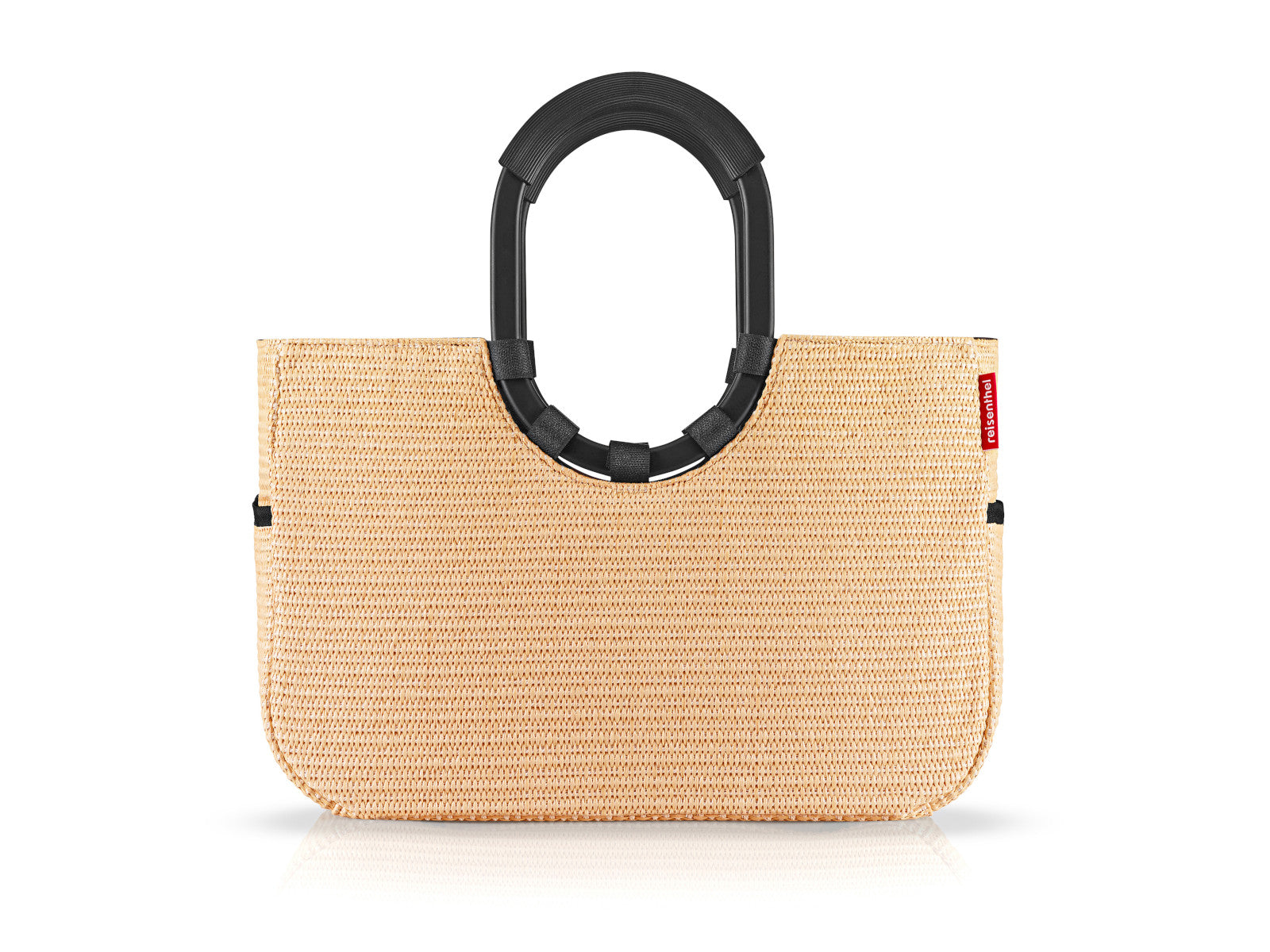 reisenthel loopshopper M frame raffia black Freisteller 1