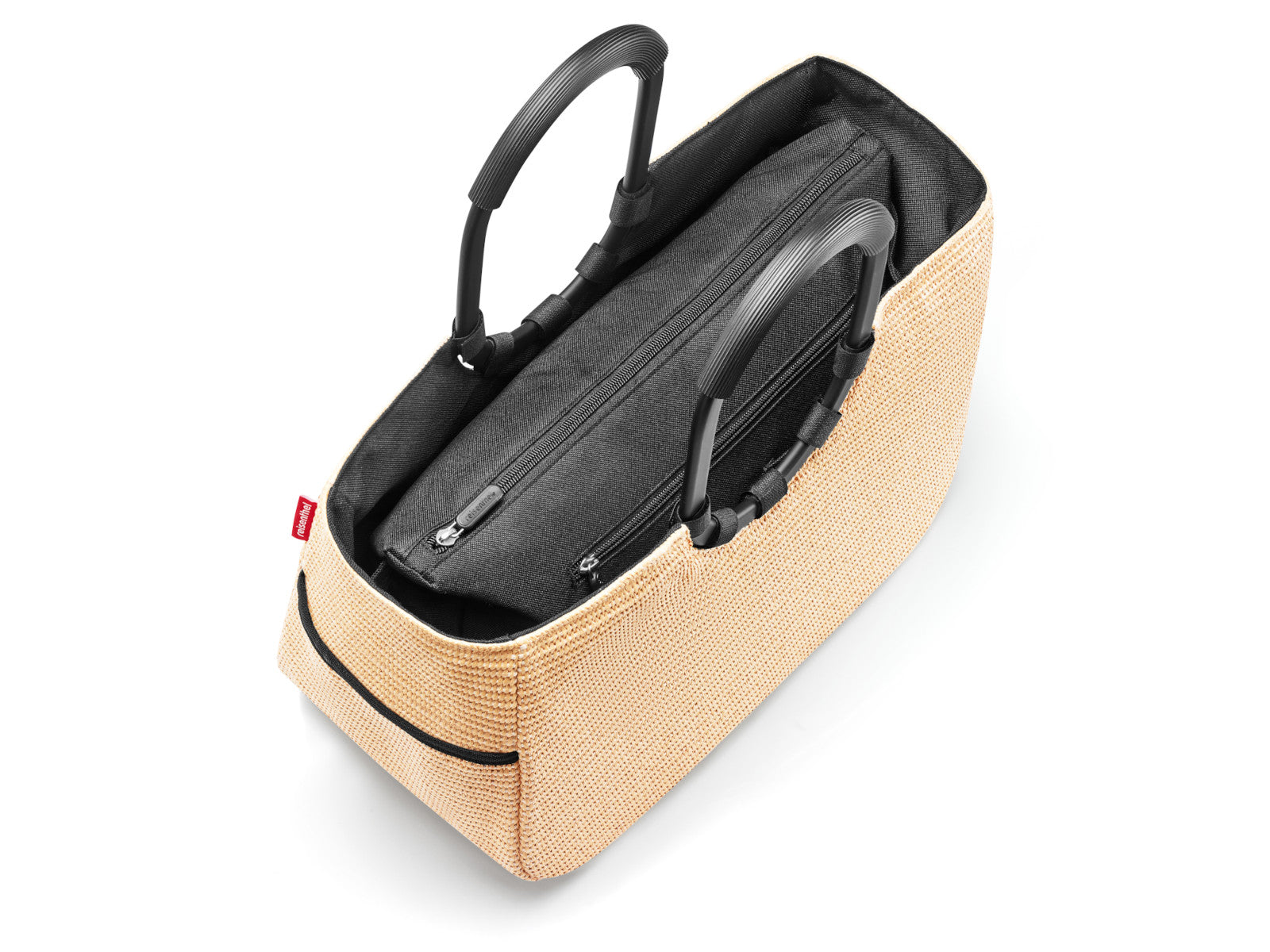 reisenthel loopshopper M frame raffia black Freisteller 3