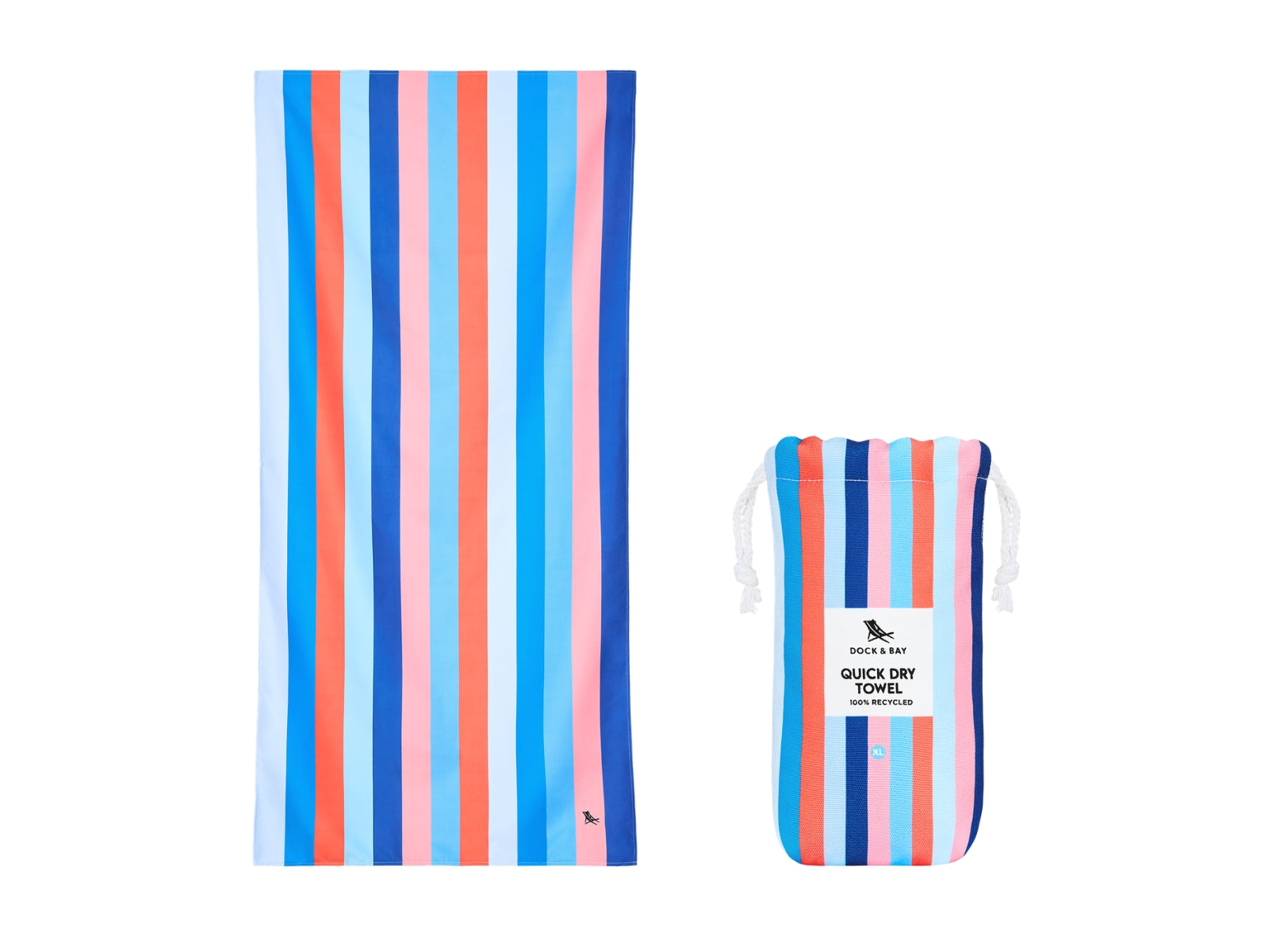 Dock & Bay Beach Towel XL Ocean Pavilion 200x90cm - Produktbild 3