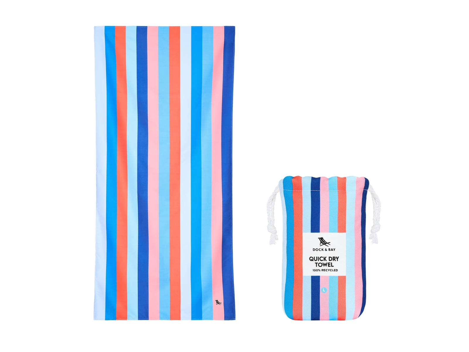 Dock & Bay Beach Towel L Ocean Pavilion 160x90cm - Produktbild 3