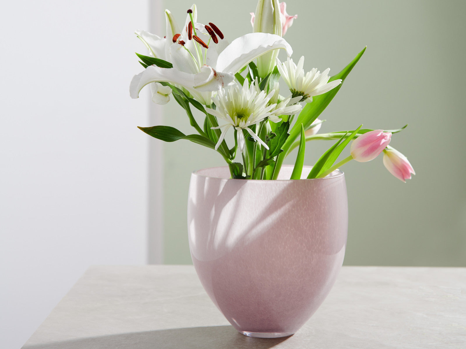 ASA Selection oliveira Vase hibisco rose 14,5x15cm Lifestyle