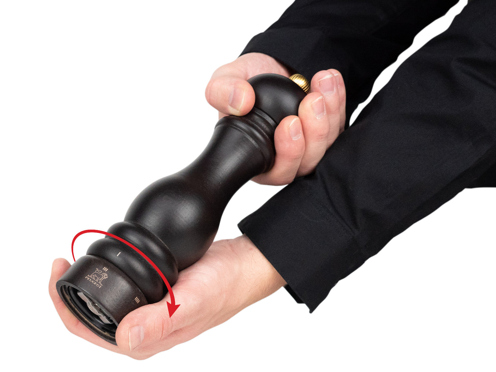 PEUGEOT PARIS Pfeffermühle u'Select schokolade 22 cm Freisteller 5