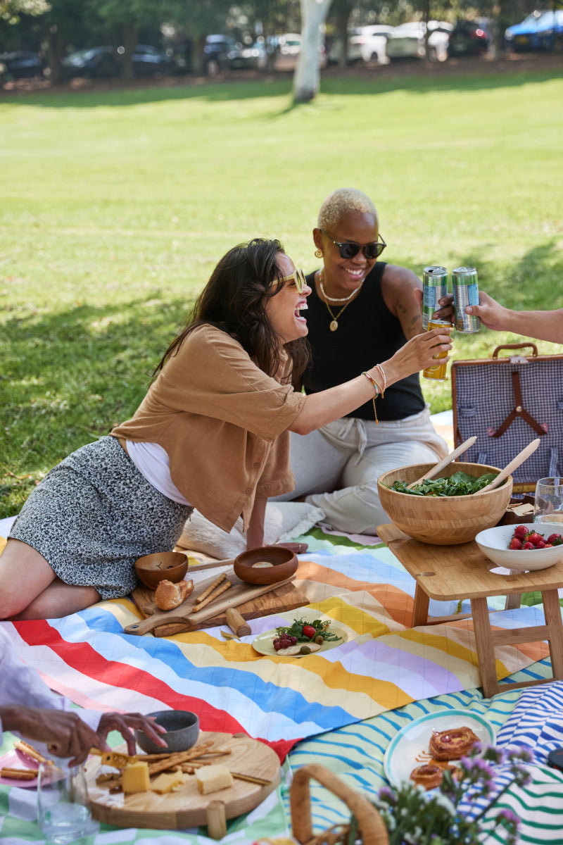 Dock & Bay Picnic Blanket XL Candy Stripes 240x170cm Lifestyle 6