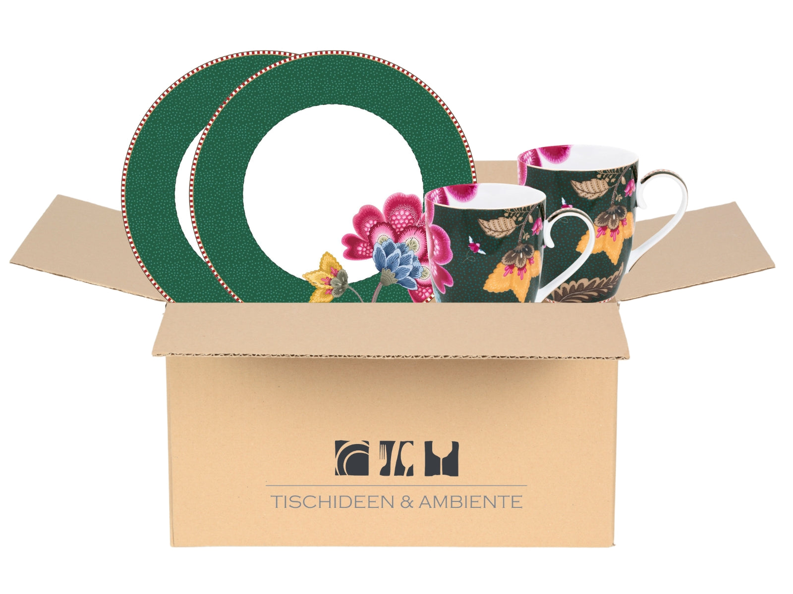 PIP STUDIO Fantasy Green Geschenkbox 4tlg