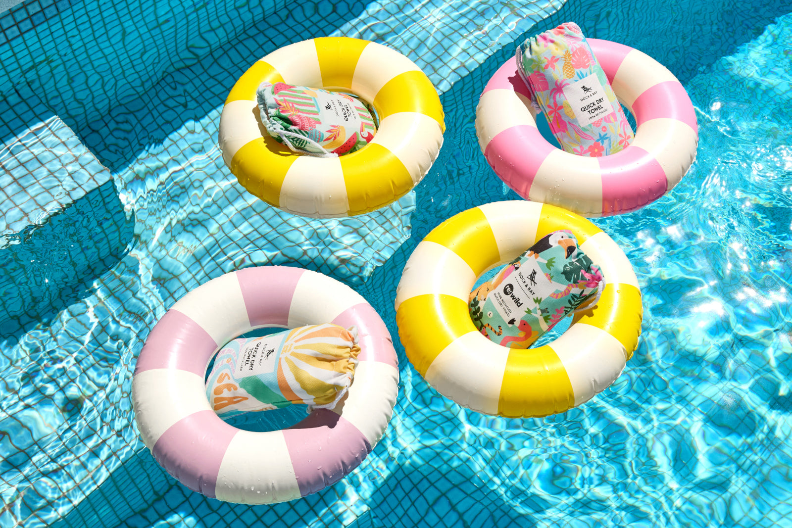 Dock & Bay Beach Towel L Vitamin Sea 160x90cm Lifestyle 1