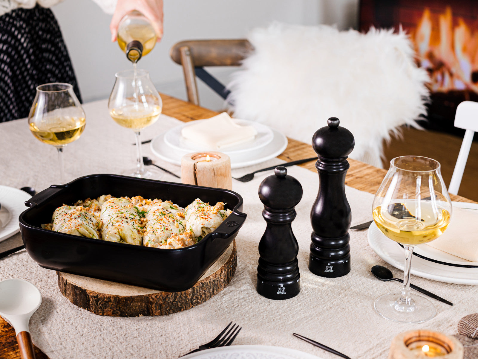 PEUGEOT PARIS Salzmühle u'Select Z satinschwarz 22 cm Lifestyle 3