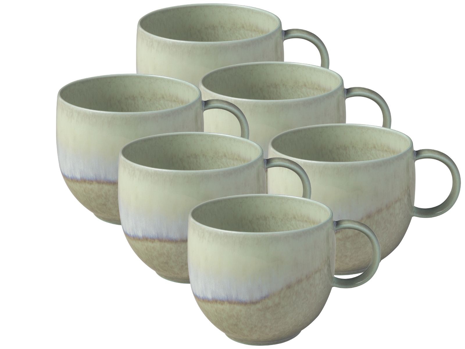 like Villeroy & Boch Perlemor Alga Becher mit Henkel 0,29l Set6 Freisteller