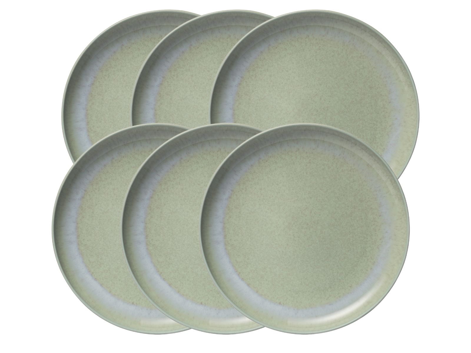 like Villeroy & Boch Perlemor Alga Frühstücksteller 24cm Set6 Freisteller