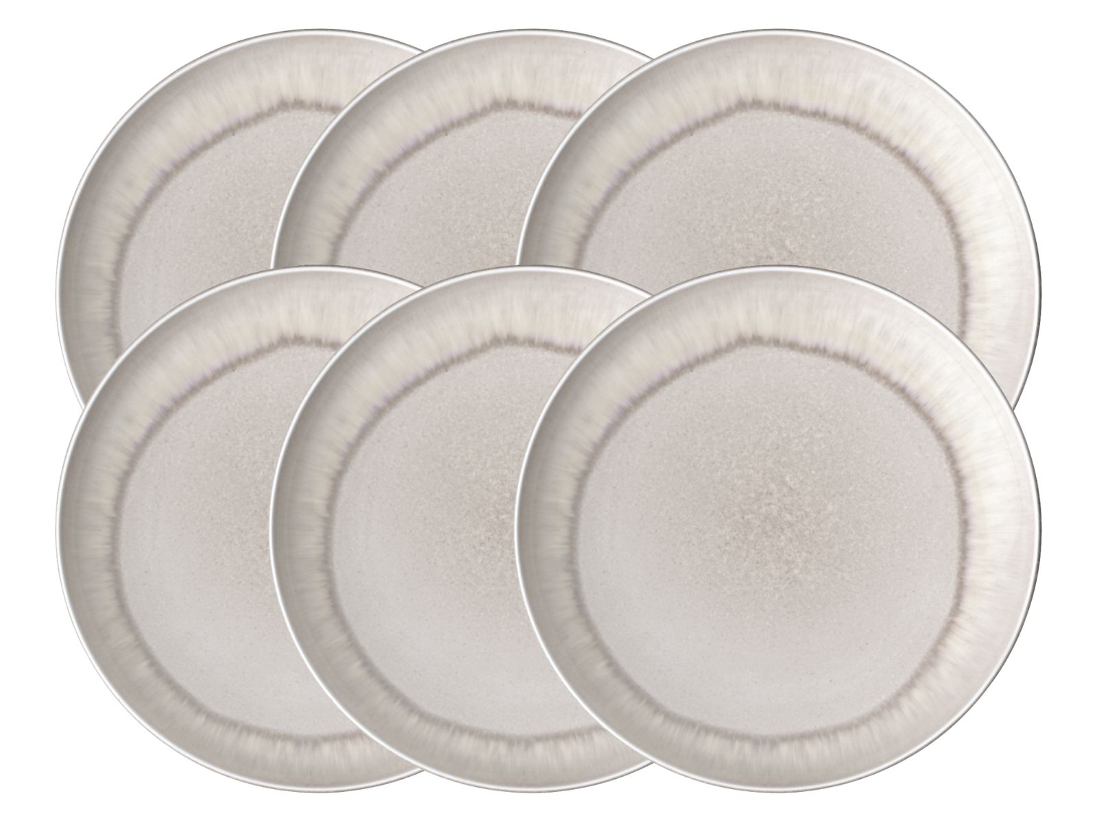 like Villeroy & Boch Perlemor Sand Frühstücksteller 24 cm Set6 Freisteller