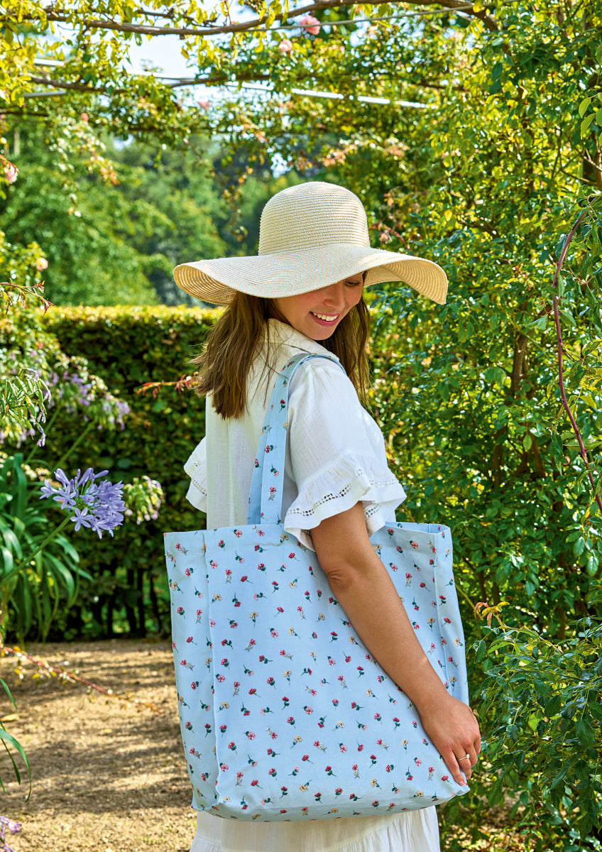 Greengate Lianca Geschirrtuch pale blue 70x50cm Lifestyle 3