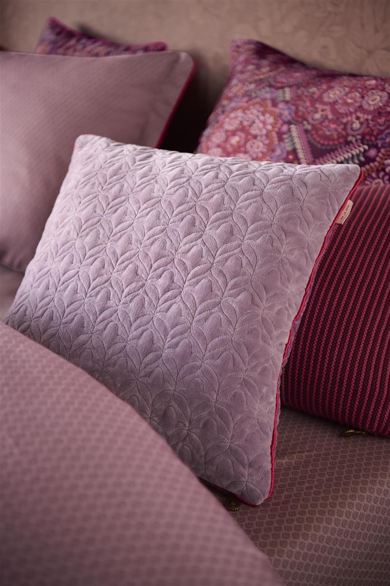 PIP STUDIO Quilty Dreams Kissen lila 45x45cm (1Stück) – Tischideen & Ambiente