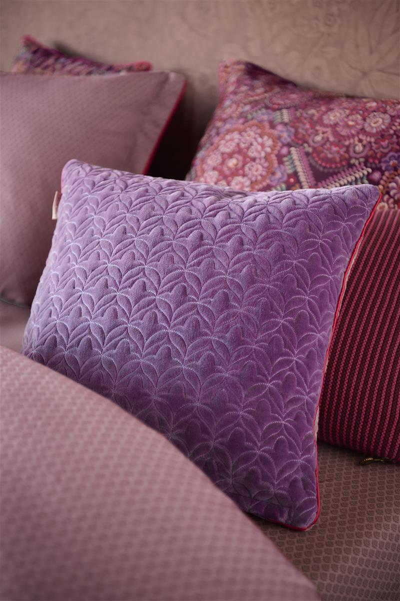 PIP STUDIO Quilty Dreams Kissen lila 45x45cm (1Stück) – Tischideen & Ambiente