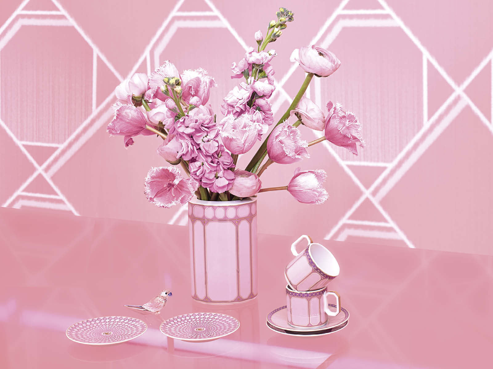 SwarosvkiXRosenthal Signum Rose Espressotasse 2tlg Lifestyle