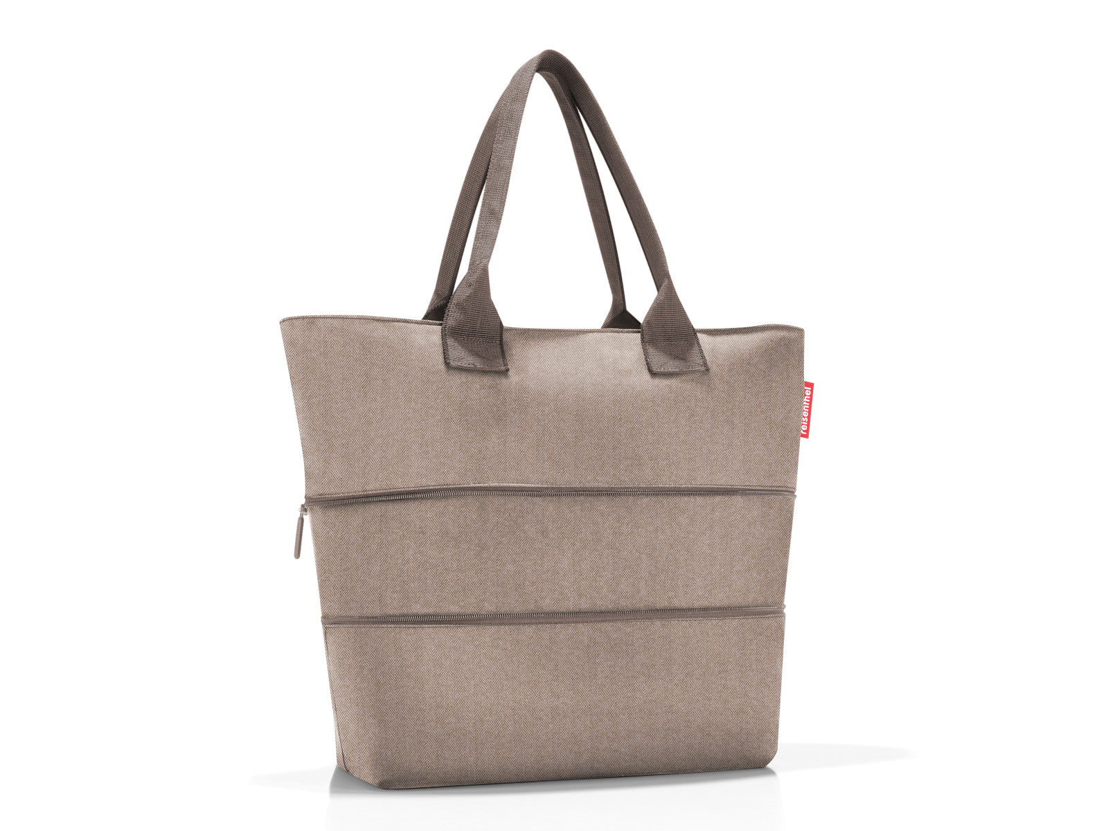 reisenthel shopper e1 herringbone mokka Freisteller 2