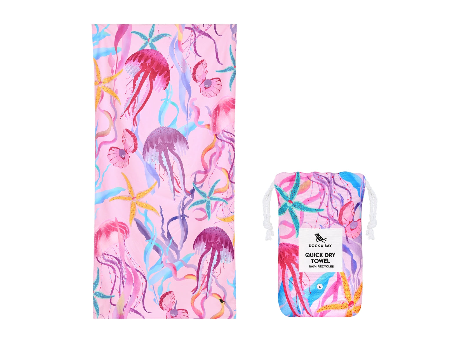 Dock & Bay Kids Beach Towel L Ready for this Jelly 160x90cm - Produktbild 3