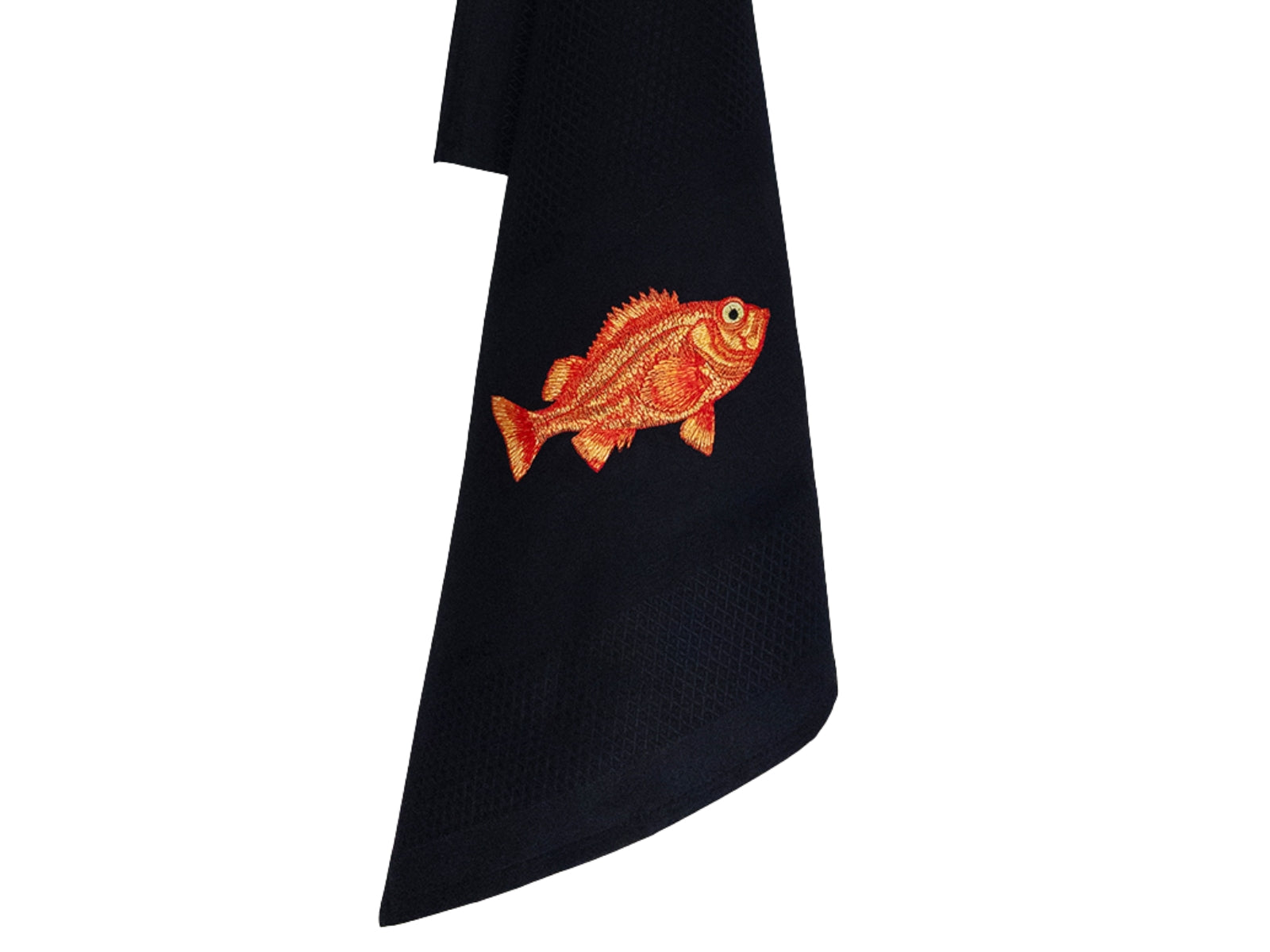 Vista Portuguese Geschirrtuch Redfish schwarz 50x70cm - Produktbild 2