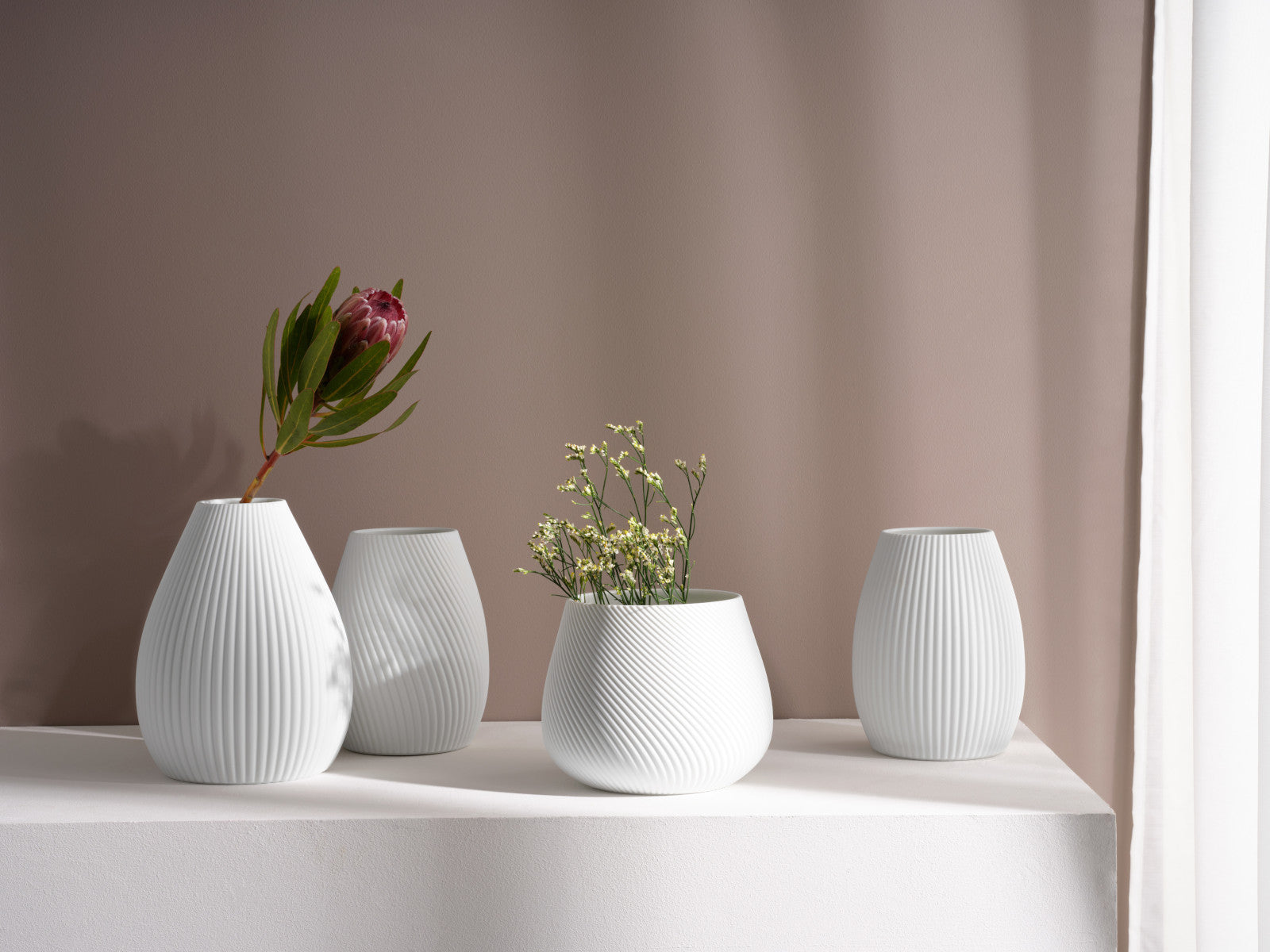 ASA rica Vase weiß 20 cm Lifestyle 