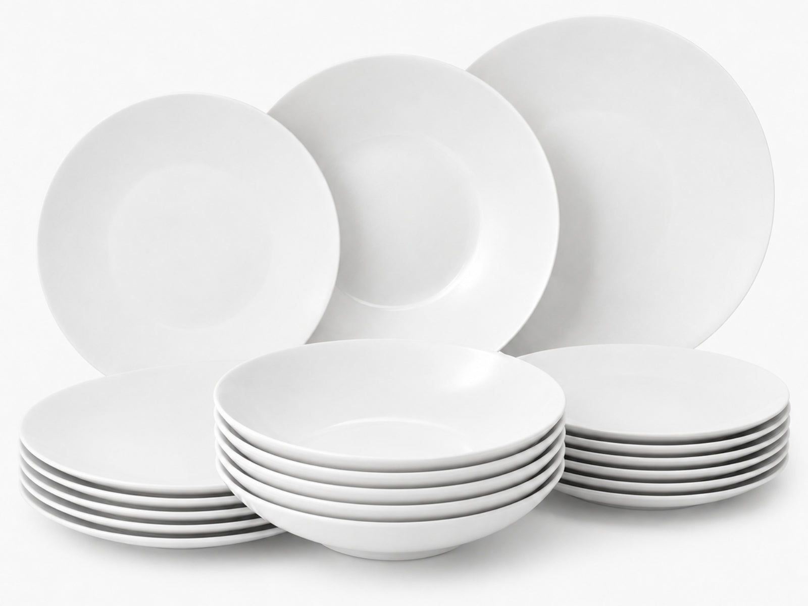 Rosenthal TAC Gropius Weiss Teller-Set 18tlg - Produktbild 1