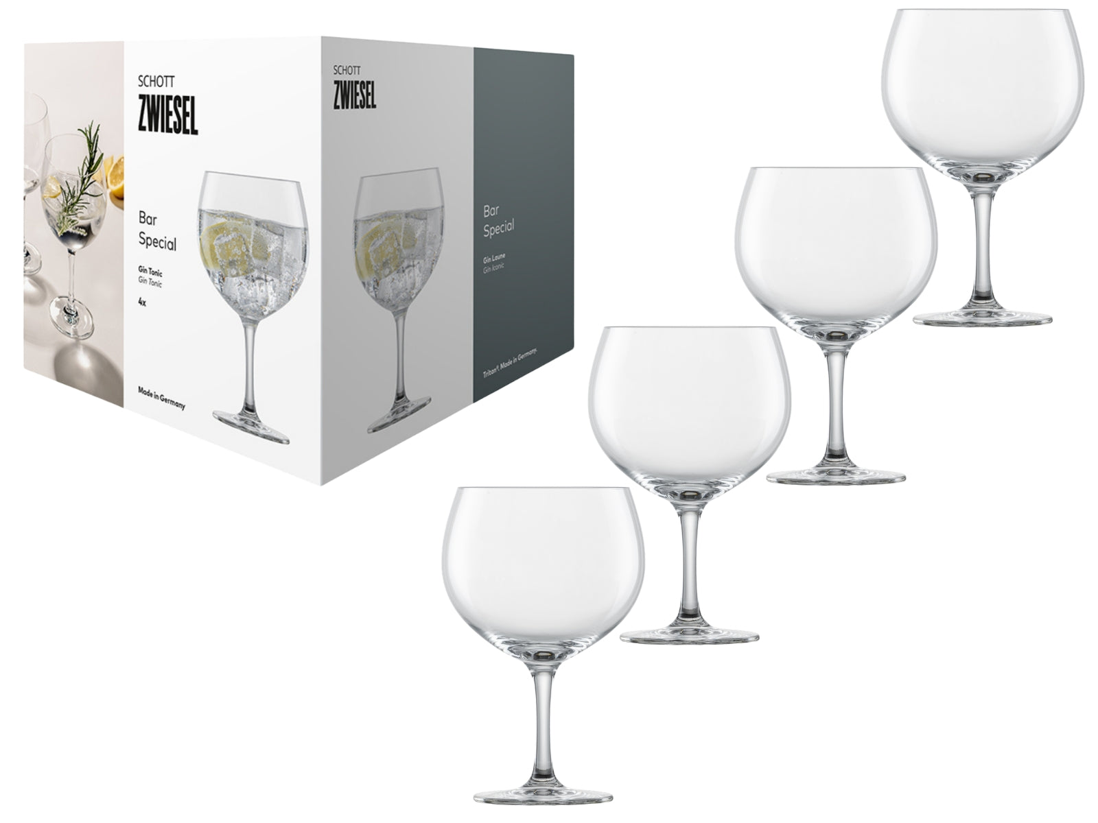 SCHOTT ZWIESEL Bar Special Gin Tonic Set 4tlg