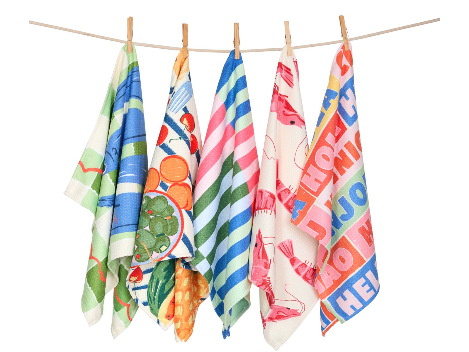 Dock & Bay Geschirrhandtuch M Shrimply the Best 75x45cm Lifestyle 3