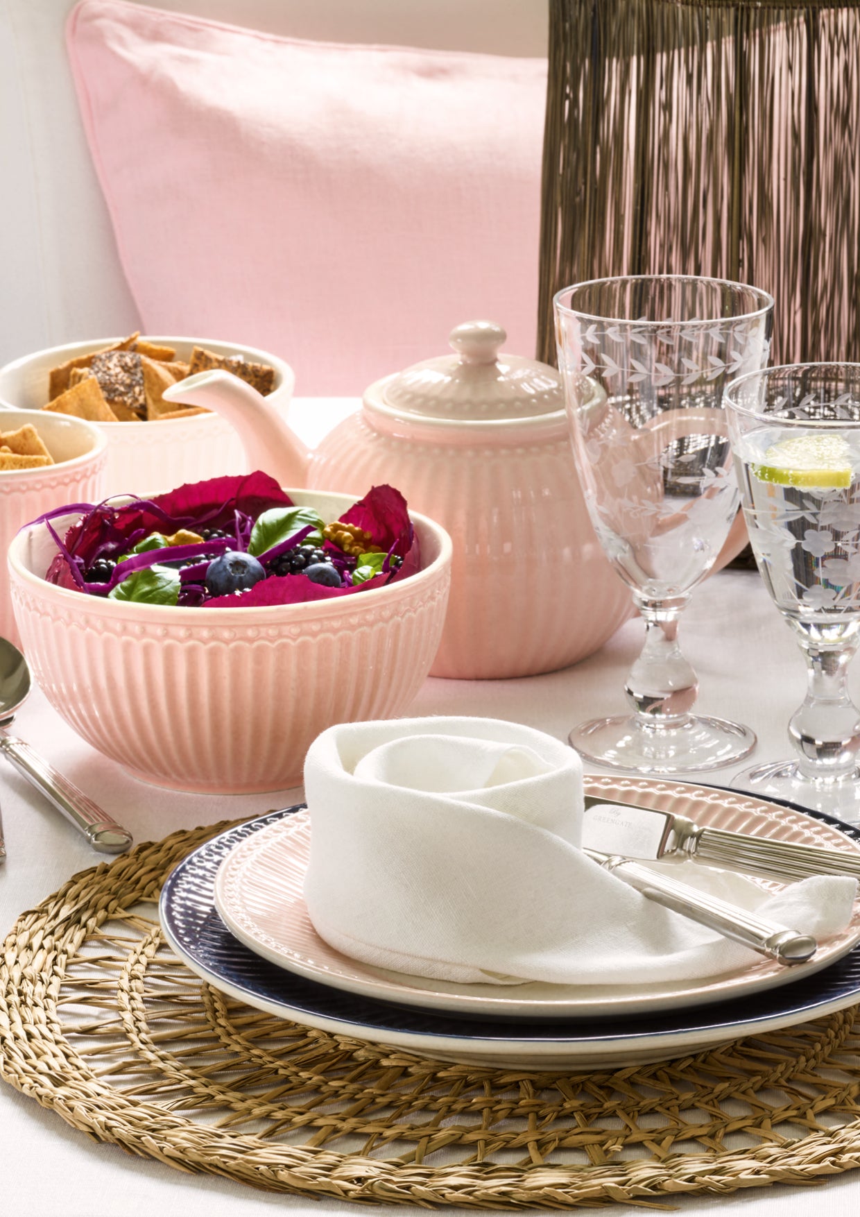 Greengate Alice Servierschüssel pale pink Set2 - Produktbild 4