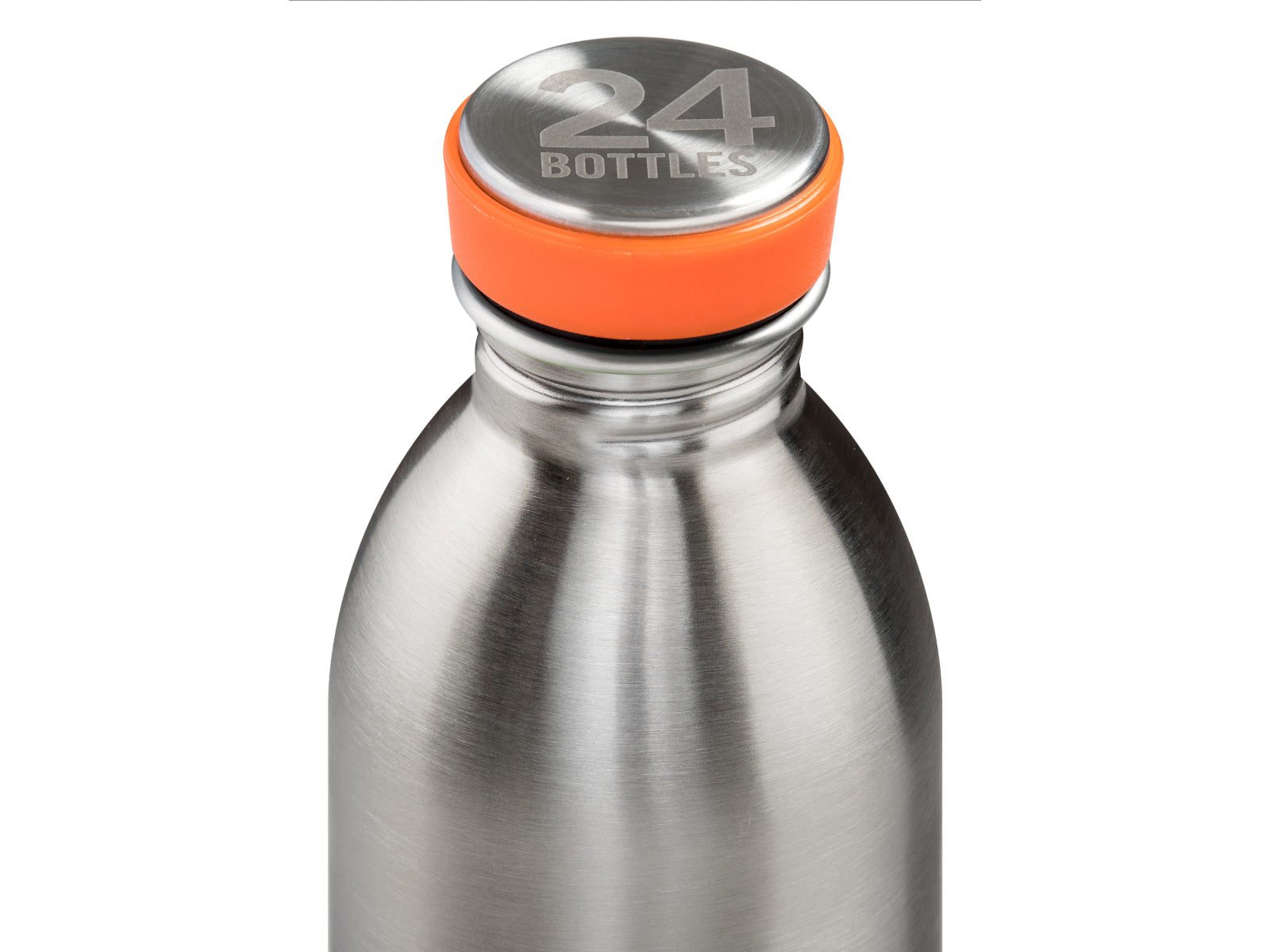 24Bottles Urban Bottle Brushed Steel 500ml Freisteller 2