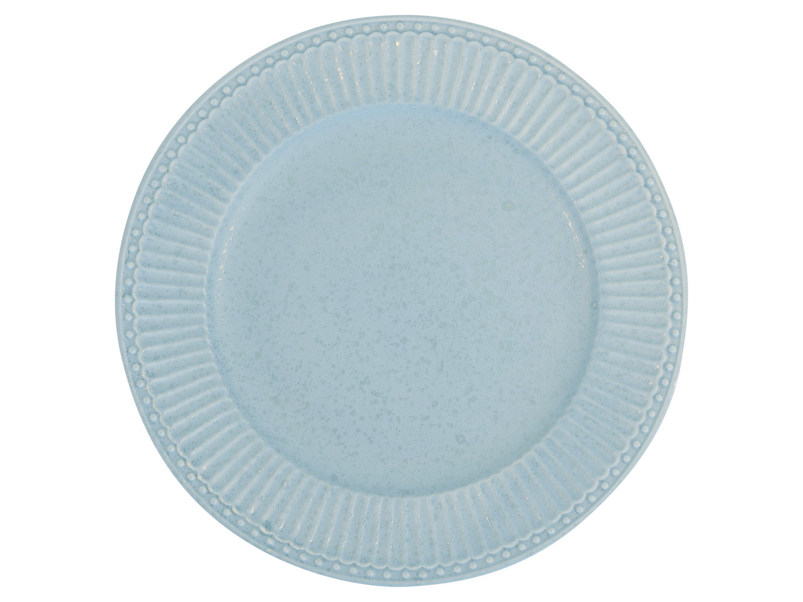Greengate Alice Speiseteller ice blue 26,5cm Freisteller 1