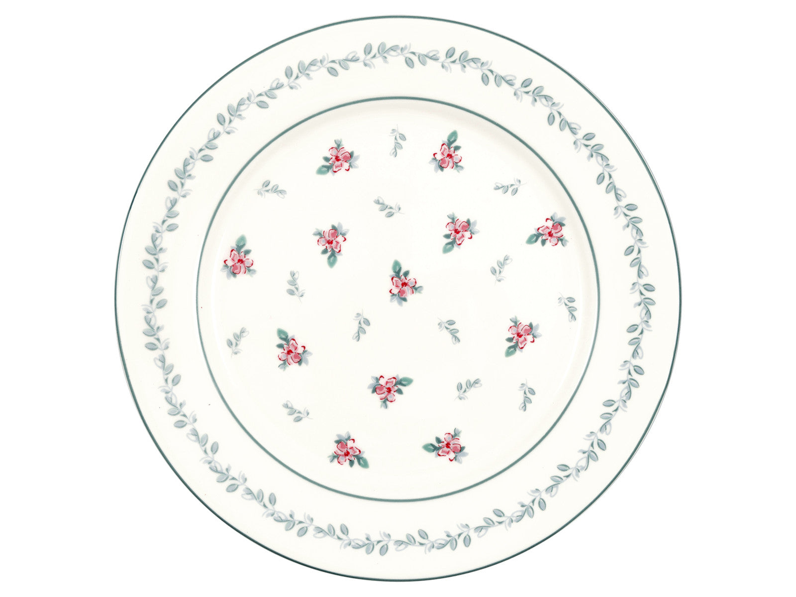 Greengate Jalia Speiseteller white 25,6cm Freisteller 1