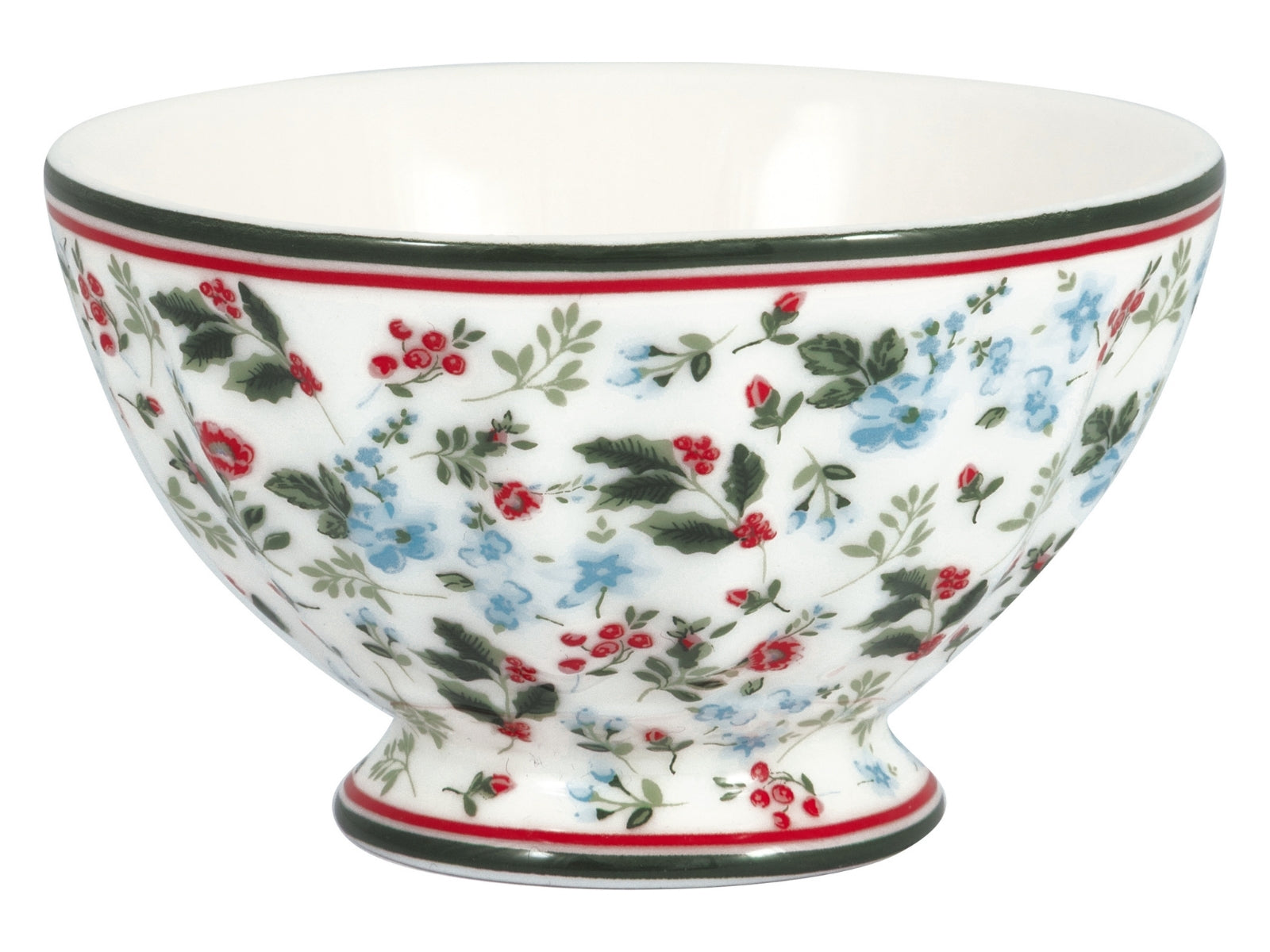 Greengate Carty French Bowl medium white 10cm - Produktbild 1