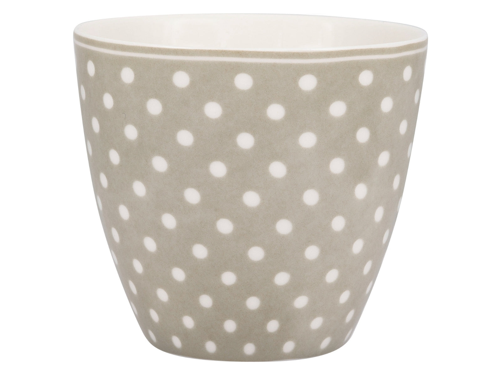 Greengate Dotty Latte Cup beige 0,35l - Produktbild 1