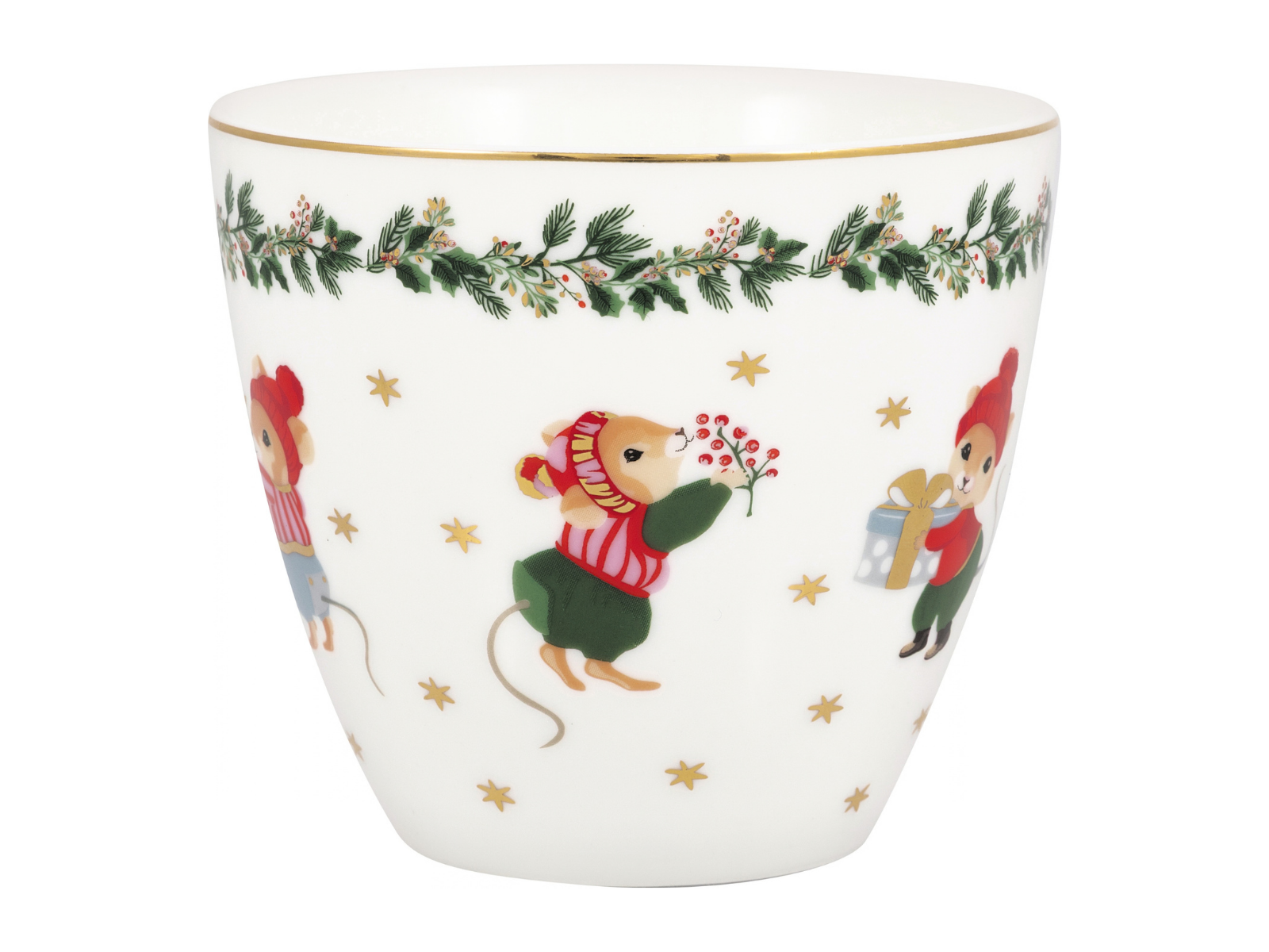 Greengate Joanni Latte Cup weiß 0,35l - Produktbild 1
