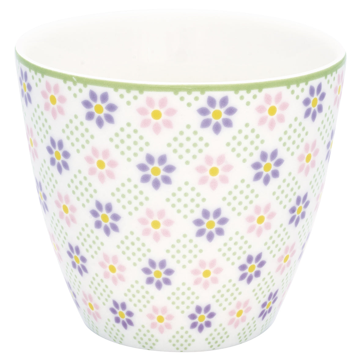 Greengate Sybille Latte Cup white 0,35l
