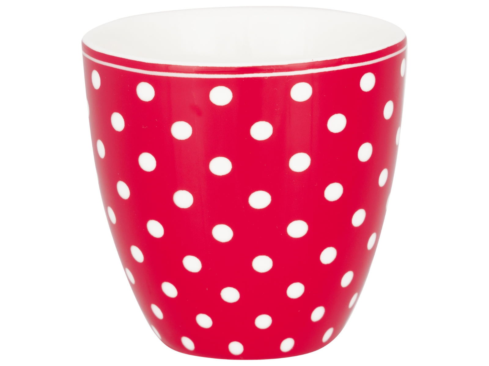 Greengate Dotty Mini Latte Cup red 0,13l Freisteller 1