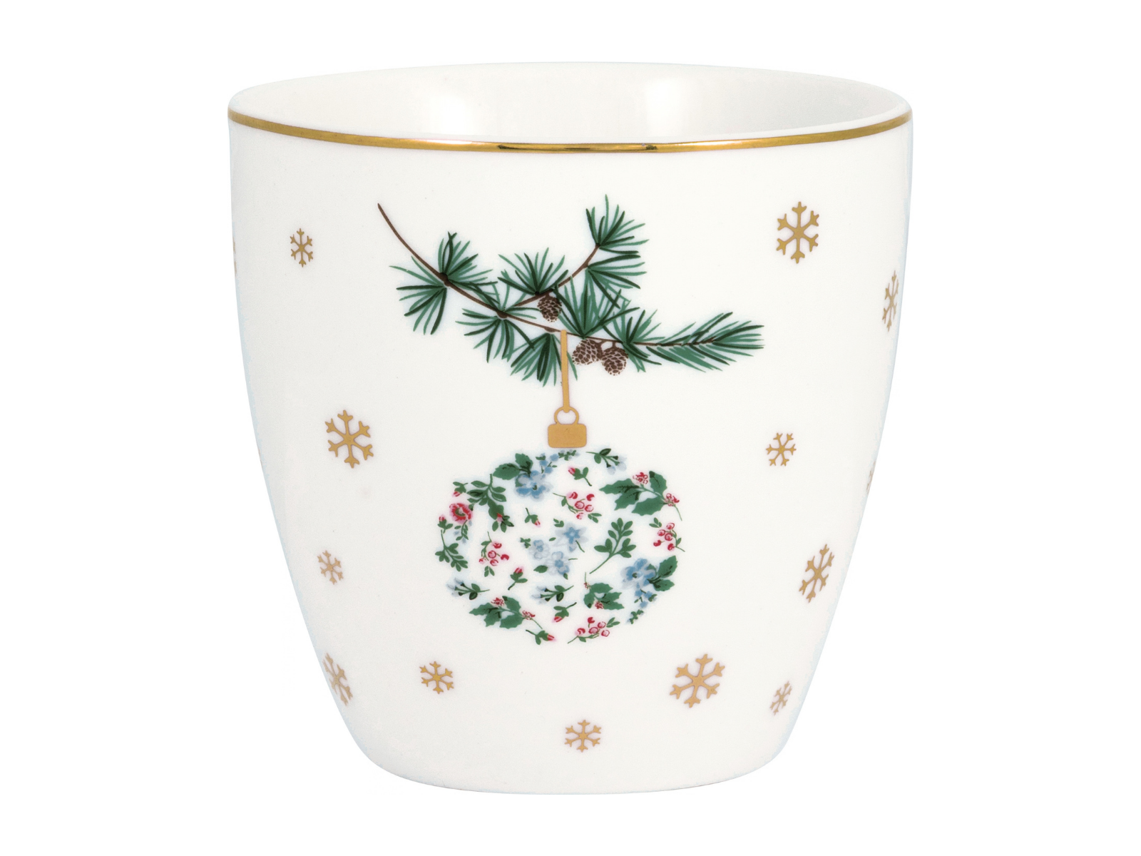 Greengate Joelle Mini Latte Cup weiß 0,13l - Produktbild 1