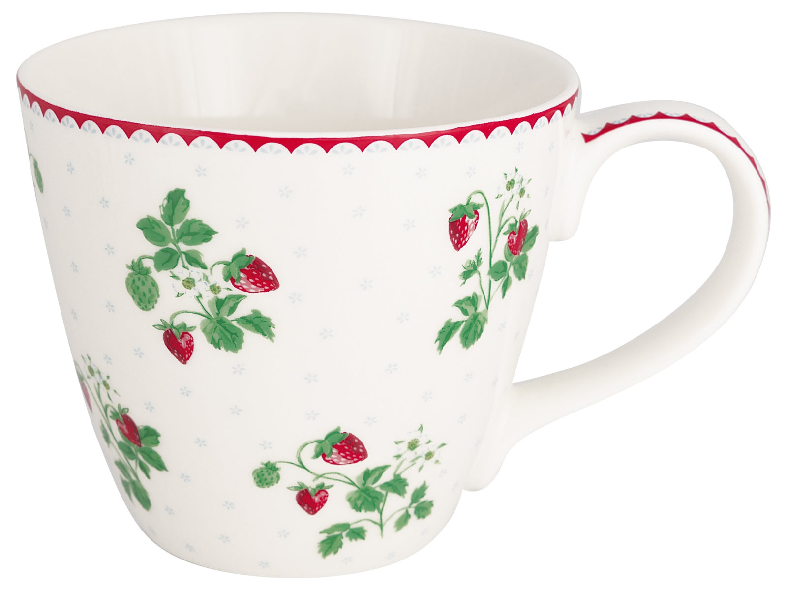 Greengate Berry Tasse white 0,35l Freisteller 1