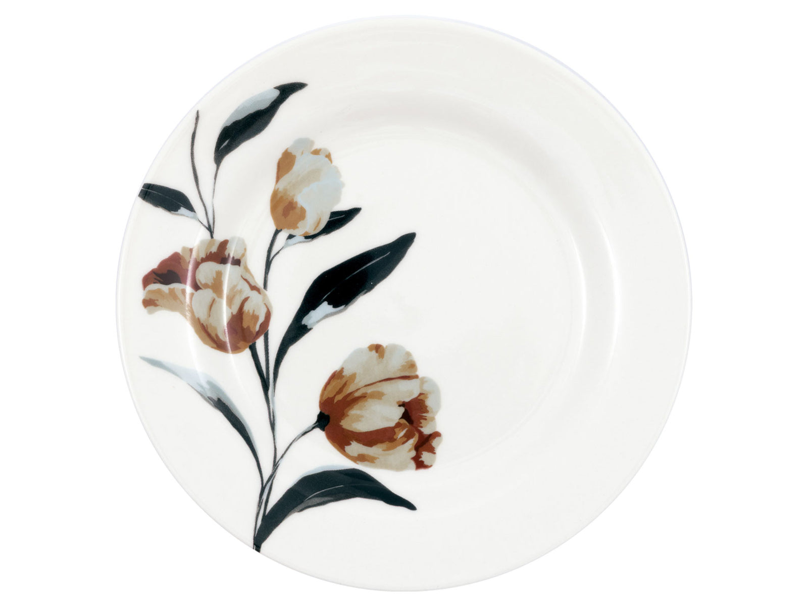 Greengate Eliana Frühstücksteller white 20,2cm Freisteller 1