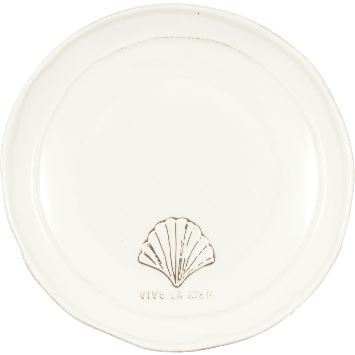 Greengate Vive la mer Frühstücksteller white 20cm