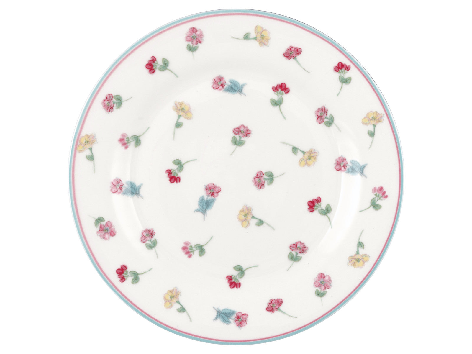 Greengate Lianca Frühstücksteller white 20cm Freisteller 1