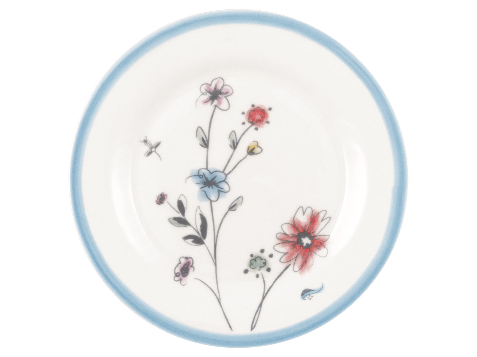 Greengate Venissa Frühstücksteller white 20cm Freisteller 1