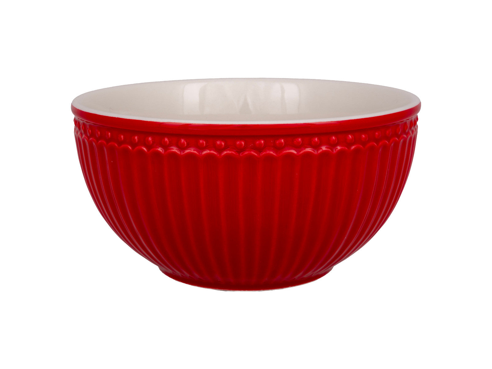 Greengate Alice Servierschüssel red medium 17,3cm Freisteller 