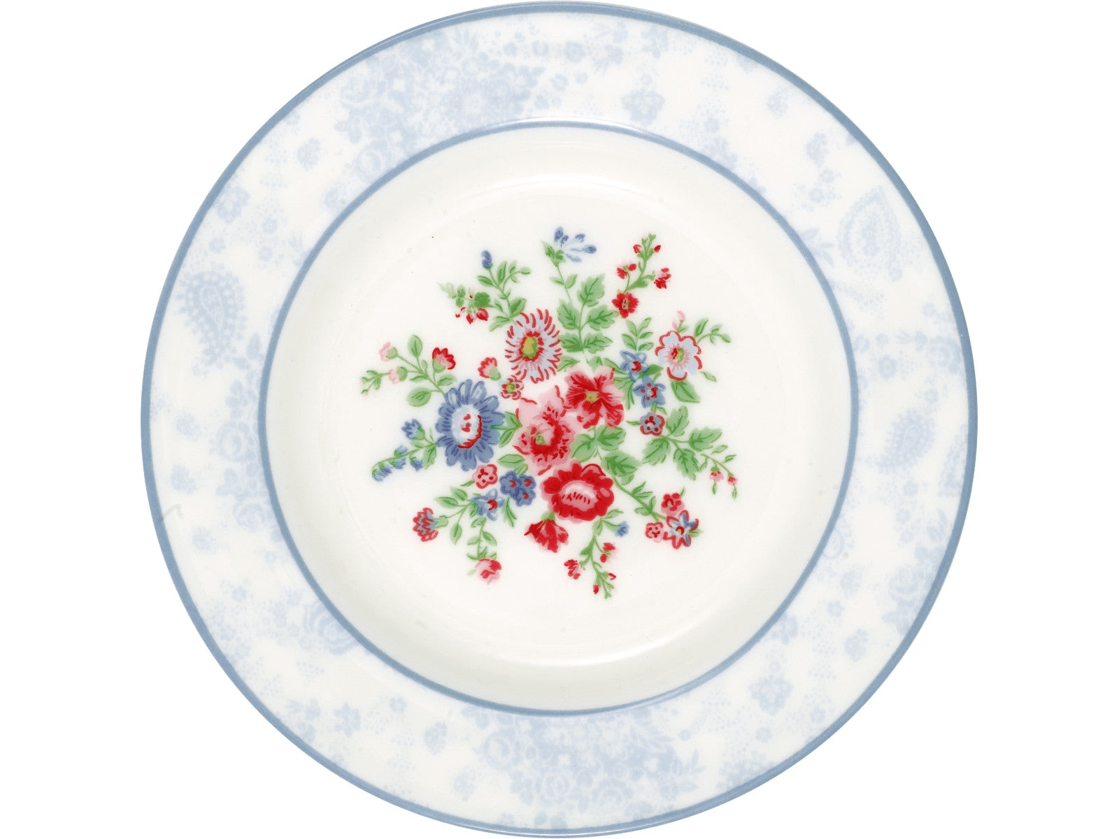 Greengate Ailis Dessertteller white 15cm Freisteller 1