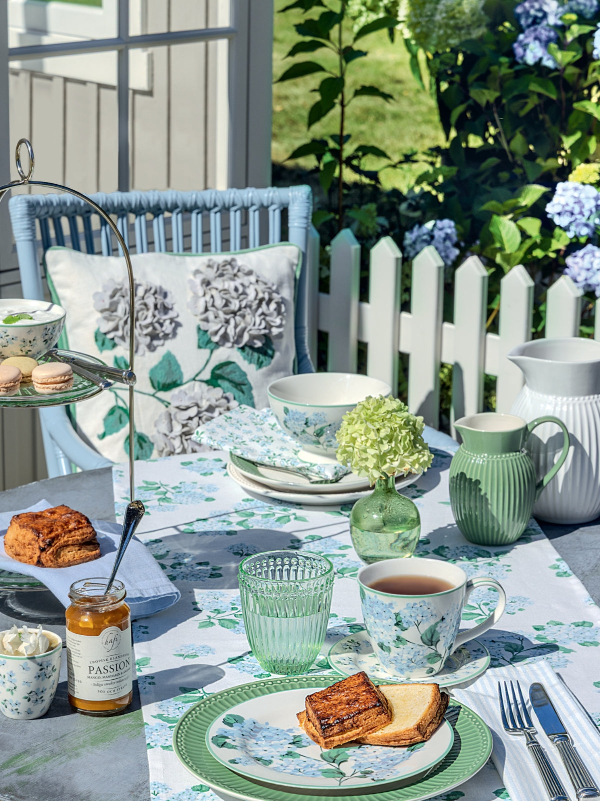 Greengate Alaia Brotteller white 15cm - Produktbild 6
