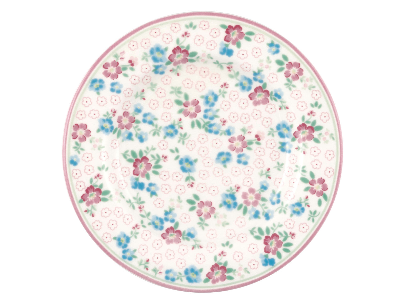 Greengate Allyna Brotteller white 15cm Freisteller 1