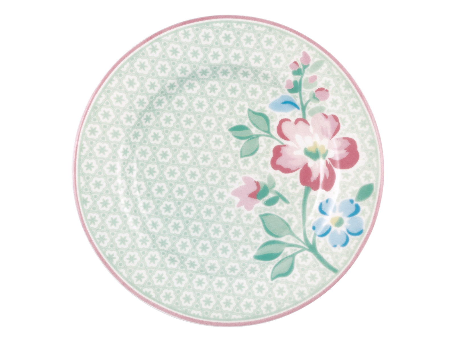 Greengate Athea Brotteller mint 15cm Freisteller 1