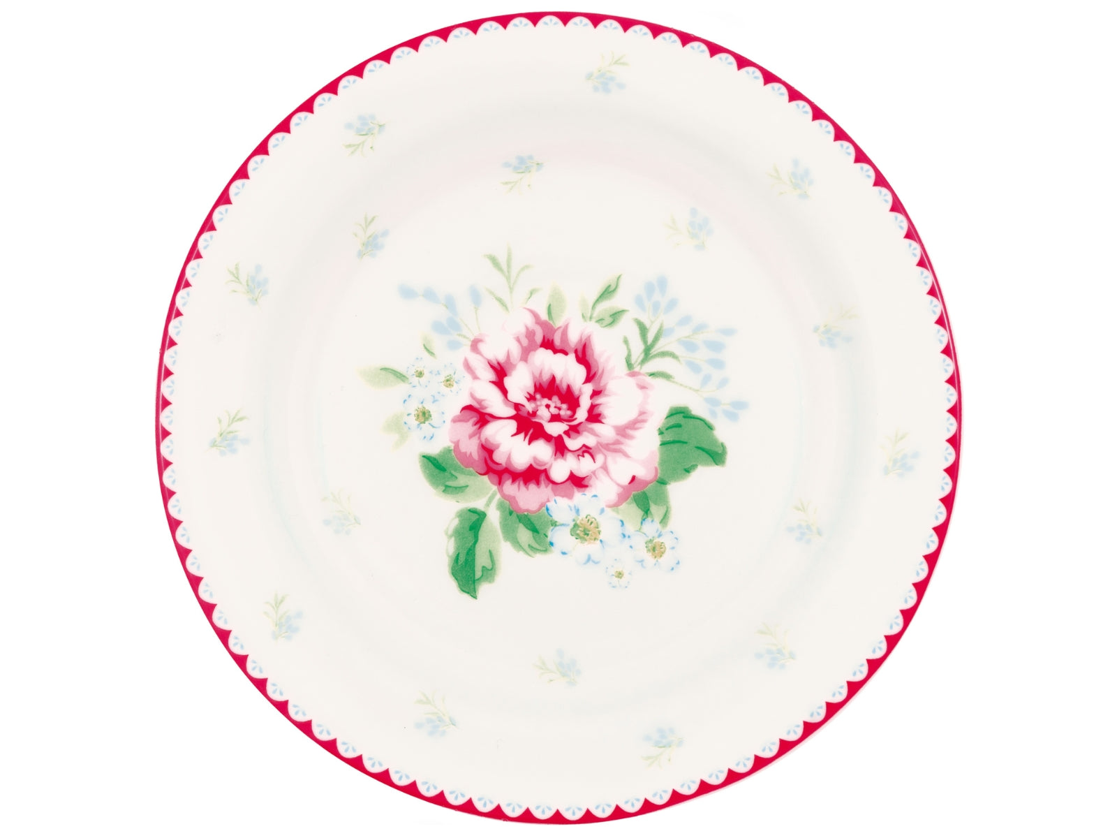 Greengate Alivia Brotteller white 15cm Freisteller 1