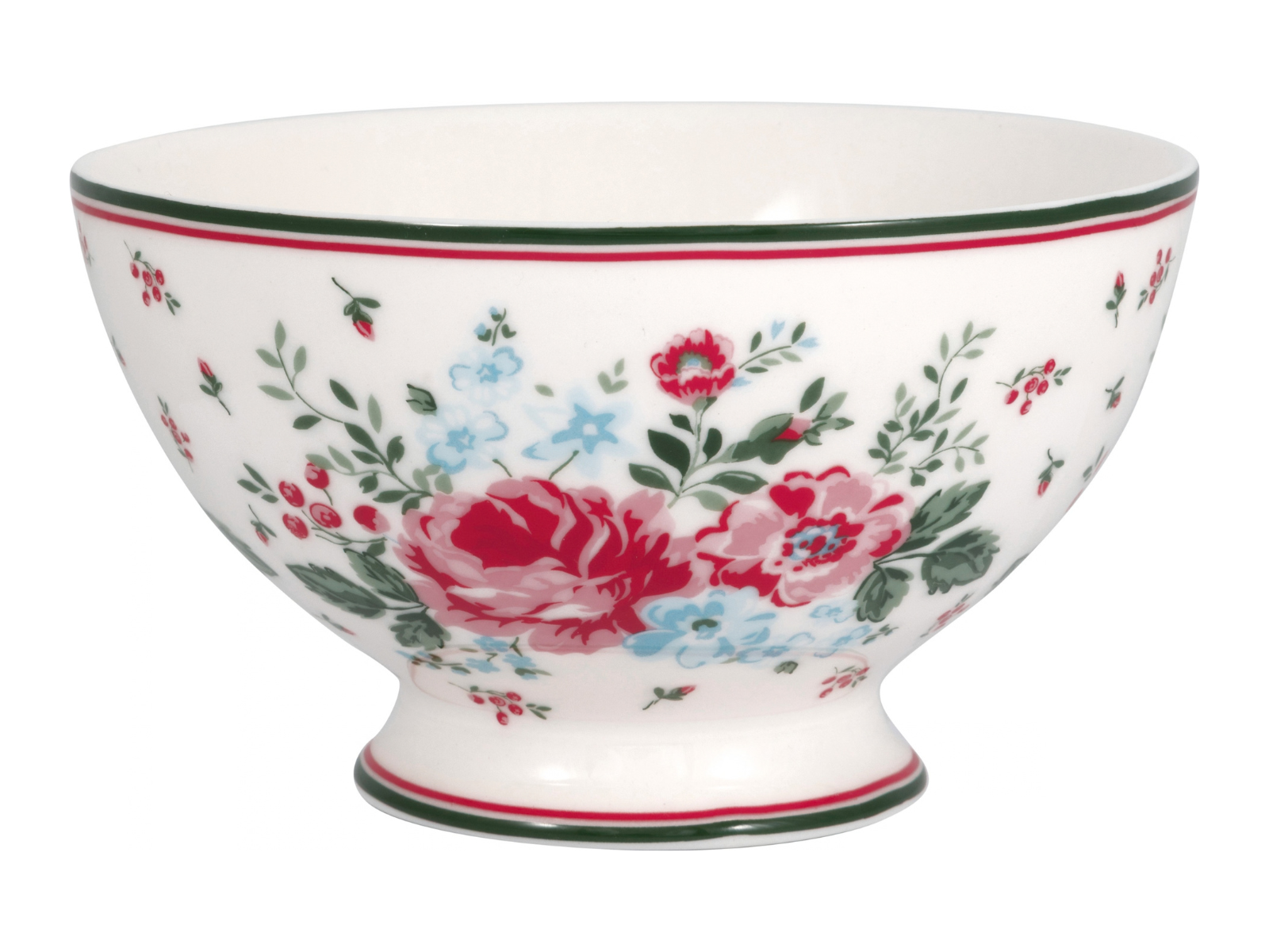 Greengate Erica Suppenbowl weiß 15cm - Produktbild 1
