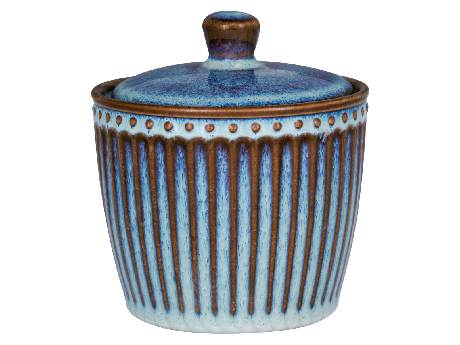 Greengate Alice Zuckerdose oyster blue 10cm Freisteller 1