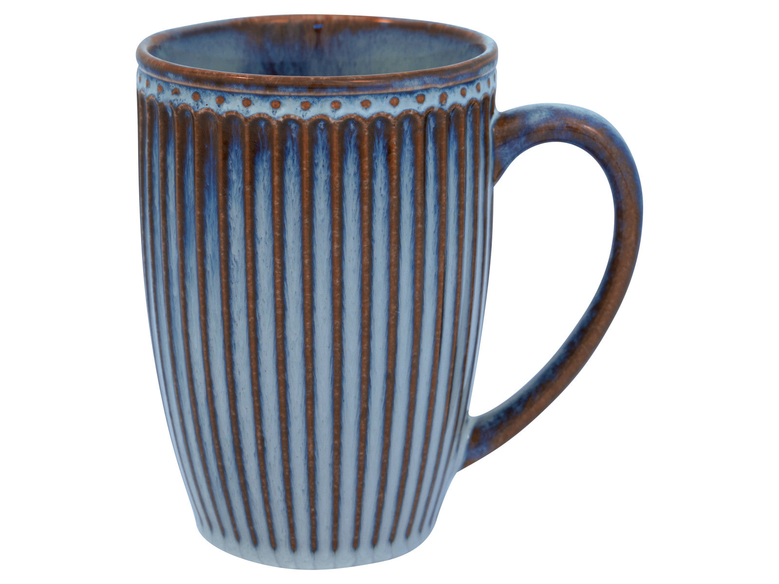 Greengate Alice Becher mit Henkel groß oyster blue 0,5l Freisteller 1